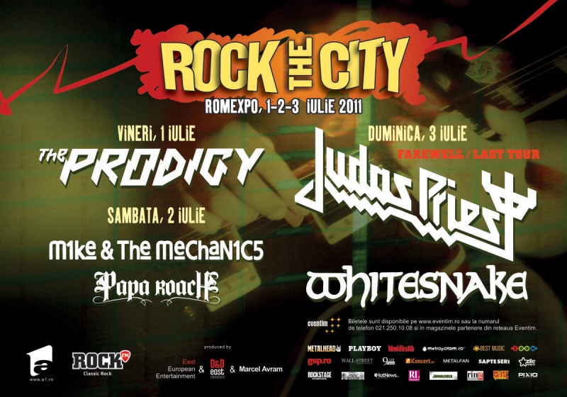 Bucuresti Rock The City – Ziua 1